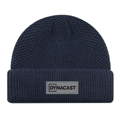 Mesh / Rib Kit Cuff Toque with Patch  Thumbnail